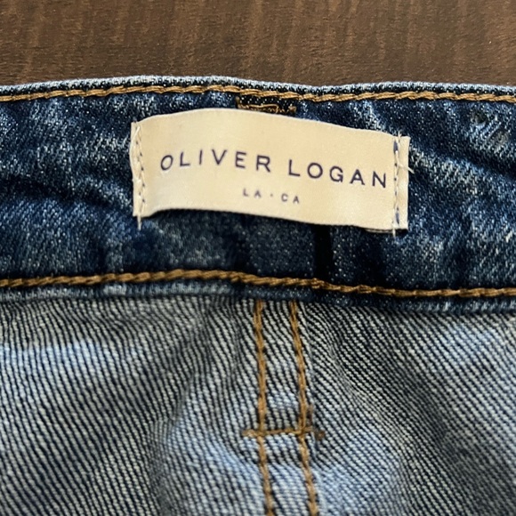 Oliver Logan Aberdeen Ankle Crop High Rise Jean - Picture 4 of 11